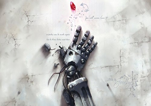 Poster Full Metal Alchemist Haupt Edward Elric Anime Manga Wall Art
