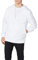 URBAN CLASSICS Veste Coupe-Vent de Mi-Saison pour Homme, Poche Kangourou, Poignets Élastiques, Capuche et Taille à Cordons, Col Zippé, 100% Polyester, White, Taille M