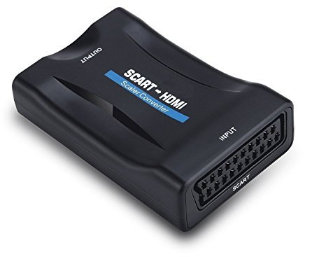 Conversor de toma de euroconector a HDMI 1080p adaptador para TV DVD alta definizionecw234