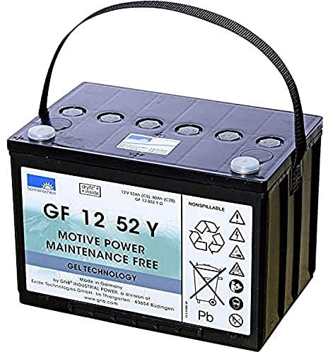 Sonnenschein GF 12 52 Y O/ GF12052YO Traktions-Batterie 12V 52Ah