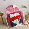 Fansu Doppelte Verdickung Babydecke/Kinderdecke Babys Flanell Kuschlige Sehr Weiche Decke für Babybett/Kinderwagen Neugeborenes Geschenk (100x140cm,Pinguin)