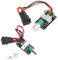 DC Motor Regler PWM 6 V 12 V 24 V 3 A Geschwindigkeit einstellbar reversibel variable Geschwindigkeit Puls Positive Inversionssteuerung Schalttaste (2 Stück)