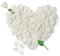 Jonami Rosenblätter, 3000 Seide Weiss Rosenblüten, Romantisch Deko, Dekoration für Romantische Atmosphäre, Heiratsantrag, Valentinstag Deko und Hochzeit