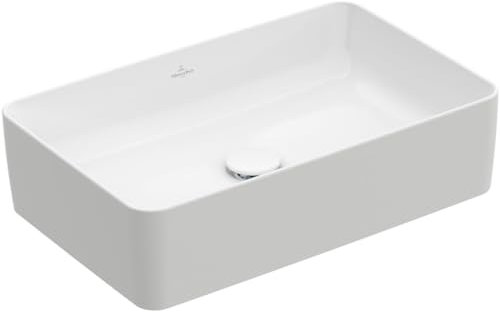 Vasque a poser rectangle VILLEROY ET BOCH Collaro Stone White CeramicPlus