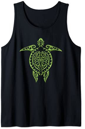 Maori Schildkröte - Tribal Tattoo Tauchen - Meer Tiere Tank Top