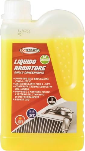Liquido radiatore Giallo Effetto anticongelante -38°C 500ML