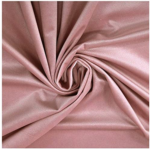 Tessuto Velluto Sintetico Tappezzeria Rivestimenti Valantine Vari Colori 50x140-188 Rosa Antico