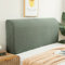 FANSU Bett Kopfteil Bezug Hussen, Polarfleece Staubdicht Bettkopfteil Hussen Elastische Dehnbare All-Inclusive Staubdichte Abdeckung für Schlafzimmer Bett Dekor (Grün,200cm)