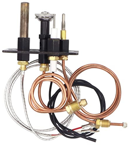 METER STAR HHT Pilot Montage-Teil 10002264 Propan und Erdgas Pilot Assembly Replacement for Heat Glo Heatilator, Kamin & Bratofen-Thermopiles Replacement Parts Kit
