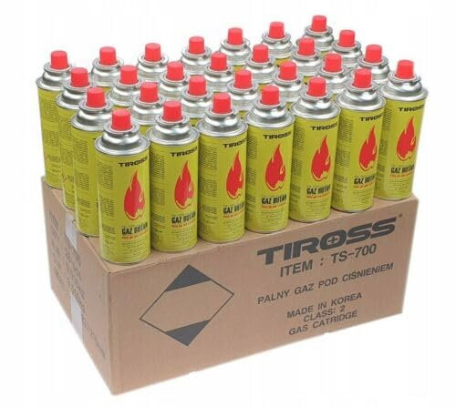 BUTANE GAS BOTTLES CANISTERS FOR PORTABLE STOVES TORCHES COOKERS GRILL HEATERS CHEF WAND 227g cans (36)