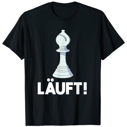 Lustiges Schachspiel für Schachfigurenläufer T-Shirt