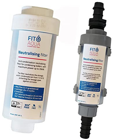 Neutralisationsfilter für Heizanlagen und Gasthermen bis 35 kw