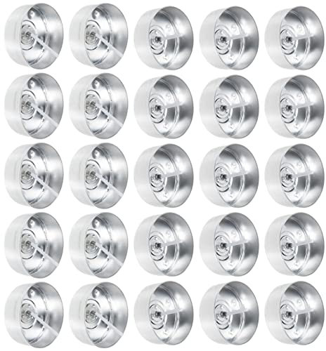Milisten 200 Sets Round Aluminium Tea Light Cups - Empty Candle Wax Containers for Diy Candle Making, Includes 200 Cups and 200 Wicks for Crafting and Home Decor