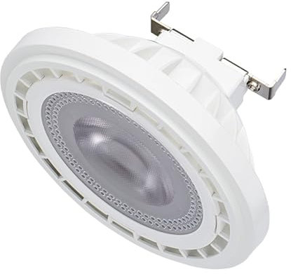 YBRAVO Bombilla G53 DC12-24V 15W 1500LM Foco AR111 G53 lámpara no Regulable (Color : 2700K)