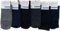 PEZZINI 6 paia calza sanitario corto filo scozia, polsino senza elastico, colori e taglie assortite (42-44)