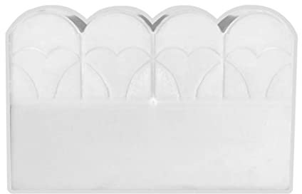 tddouck Jardin de Fleurs Moule en Plastique Jardin Bordure Moule DIY Plastique lit de Fleurs en béton Moule en Brique de Brique de Brique décoration de Moule pour pelouse