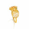 Caiduoduo Ananas Ring Edelstahl Ring Damenmode Niedliche Frucht Schmuck