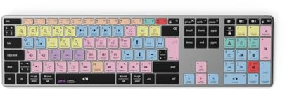 NUOVO Pro Tools Tastiera | Retroilluminata e wireless | Mac e PC