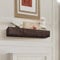 VEVOR Fireplace Mantel, 72 x 8 x 5, 50 lbs Weight Capacity, Natural Wood Mantel for Over Fireplace, Wall Mounted Floating Farmhouse Shelf, Handcrafted Fireplace Mantel for Wall Decor, Light Brown