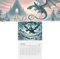 Cat Dragon Rider Spiralbindungskalender 2025, Cat Dragon Rider für die vertikale Wand, lustiger Cat Dragon Rider-Kalender, Cat Dragon Rider-Kalender 2025, für Büro- und Heimdekoration (1pcs)
