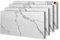 AS Country Stone Wandpaneele in Marmoroptik | 60x120 cm | 4 Stück | PVC Wandverkleidung aus Kunststoffplatten für Küche, Bad & mehr | Küchenrückwand Platte Wandpaneel | Loft