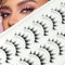 Faux Cils Manga Naturel Eyelashes-10 Paris Cat Eye Lashes Strip Soft and Comfortable by Obeyalash (SC12)