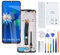H&LYCYJ Pantalla de pantalla para Xiaomi Redmi 10c 220333QAG 220333QBI 220333QNY 220333QL Pantalla LCD Reemplazo Kit de Montaje con Marco