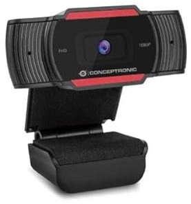 Watio Wave Webcam - Full HD 1080p, USB, projecteur Fixe, Objectif de 3,6 mm, Angle de Vision de 65°, idéal pour la vidéoconférence et Le Streaming.