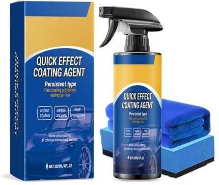 Spray Auto, Quick Effect Coating Agent, 3 in 1 Hochschutz-Auto-Beschichtungsspray, Autopolitur Kratzer Entfernen, Car Quick-Acting Coating Agent Spray Autolack (1PC)