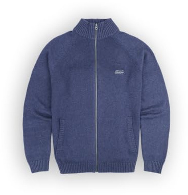 OXBOW Gilet zip épais CURRENT Hiver 2025 Uni, Col rond, Zippé, Sans capuche, Manches longues