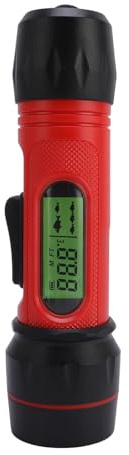 Sxhlseller IP68 Wasserdichter Hand-Fischfinder, Kabelloser Sonar-Fischfinder mit LCD-Bildschirm, Hand-Eisfischer-Sucher für Bootskajak-Seeangeln, 2,6–295,3 Fuß Tiefenortung