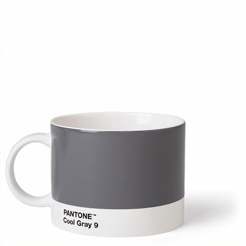 Pantone Teebecher, Porzellan, Cool Gray 9, 10.4 x 10.4 x 8 cm