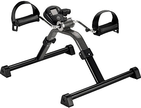 Bewegungstrainer DIGITAL, grau-schwarz | Sundo Homecare Pedal-Trainer für Arme und Beine | Physiotherapie