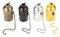Fdit E27 Aluminium Shell Lampenhalter Reißverschluss Lampenhalter Knopf Lampenhalter Bare Body Tisch Lampenhalter Lampenfassung Lampenfassung mit Pull Chain Desk Tisch(4#)