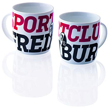 SC Freiburg Tasse Schriftzug