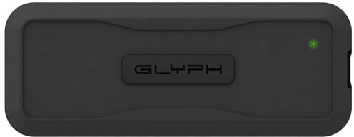 Glyph Atom EV SSD, USB-C (3.2, Gen 2), USB 3.0, kompatibel mit Thunderbolt 3 (1TB)
