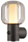 SLV Wandaufbauleuchte OVALISK WL Sensor / Beleuchtung für Wände, Wege, Eingänge, LED Spot außen, Aufbau-Leuchte Outdoor, Gartenlampe / IP65 9.6W 600lm anthrazit, 1004679