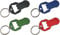 myledershop 1 Stück Abziehbarer Einkaufswagenlöser mit Flaschenöffner/Schlüsselanhänger mit Einkaufswagenchip/Einkaufchip mit Schlüsselring aus Aluminium in 4 verschiedenen Farben (Rot)