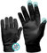 ElephantSkin Sporthandschuhe Antiviral & Antibakteriell Behandelt | Atmungsaktive Fitness Handschuhe | Touch Kompatibel | Schwarz (M)