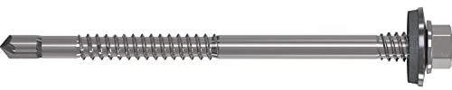 REFABO 17013/0 RP-7K-P Plus Sandwich-Bohrschraube 5.5x142/Dichtscheibe 16mm Bi-Metall A2, Edelstahl, 5.5x142