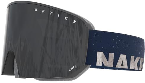 NAKED Optics The NOVA Skibrille für Männer und Frauen, Snowboardbrille, Schlechtwetter-Brille mit Wechselgläsern, für Brillenträger, Skiing Glasses
