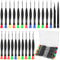 Screwdriver Set, 25 Pcs Magnetic Small Screwdrivers, 8 Pcs Torx Security Screwdrivers with T3-T10, 6 Phillips Head Screwdrivers 0.8mm-3.0mm, 6 Flat Head Screwdrivers 1.0mm-3.0mm