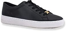 MICHAEL KORS Damen Keaton LACE UP Sneaker, Schwarz, 39.5 EU