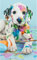 XIATIAN Diamond Painting Erwachsene Diamant Painting Bilder Kinder, 5D Diamond Painting Hund DIY Crystal Art Stickerei Kreuzstich Set für Wanddekoration 30x40cm