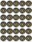 30 60th Birthday Black And Gold Cupcake Toppers Edible Wafer Paper Fairy Cake Toppers Birthday Cakes
