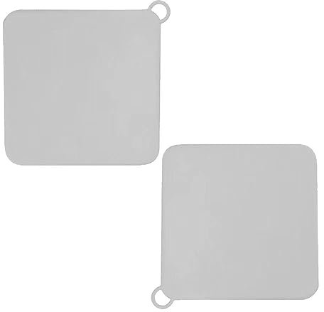 Dusche, BadewanneSilikon-Bodenablaufmatte, 2 Stück Abflussstopfen, Silikon-Bodenablaufabdeckung, Universal Abflussstöpsel, Silikon-Wannenstopfen, Quadrat Anti Geruchswaschbecken Abdeckung