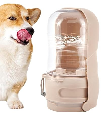 Vasos Agua para Perros | Vasos Agua para Cachorros,Botella Agua Potable para Perros, Fregadero Plegable, Taza Bebida a Prueba Fugas, dispensador Rianpesn