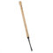 D&O Unkrautstecher (geschmiedeter Borstahl) mit Klinge in V-Form und 48 cm Knopfstiel aus Eschenholz, Gesamtlänge: 65 cm, Klingenbreite: 2,5 cm, Klingenlänge: 18,5 cm