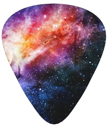 Galaxy In The Universe Akustikgitarre Plektrum Premium Gitarre Plektrum für Bass und E-Gitarre