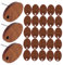 STOBOK 30st Geometrische Ohrstecker Aus Holz Rohlinge Für Ohrringe Aus Holz Ohrschmuck Für Frauen Personalisierte Schmuckstücke Ohrring-Post Ohrstecker-anhänger Schmucknadel Mode Fräulein
